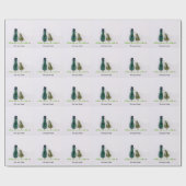 Papier Cadeau L'oiseau dit 'tweet' (Plat)
