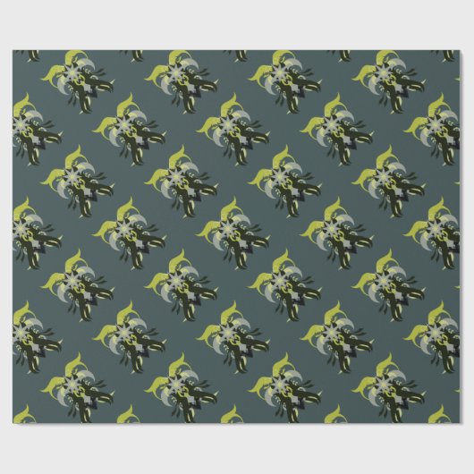 Papier Cadeau Loki de l'abstraction sept (Plat)