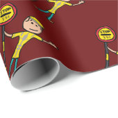 Papier Cadeau Lollipop (Coin rond)