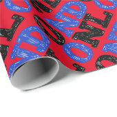 Papier Cadeau London Marker (Coin rond)