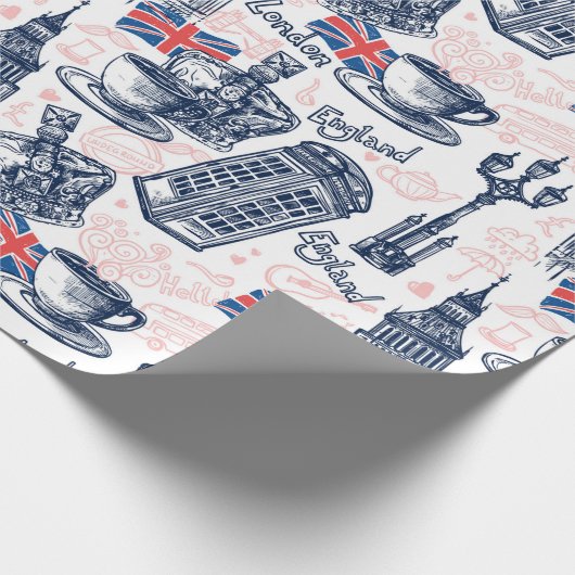 Papier Cadeau Londres (Coin)
