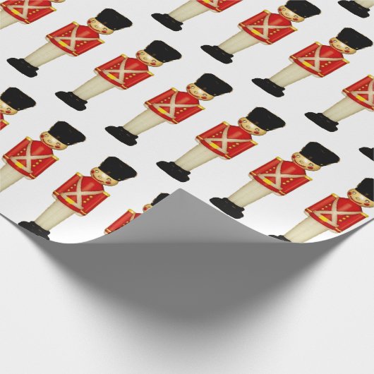 Papier Cadeau Londres Angleterre Noël (Coin)