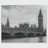 Papier Cadeau Londres Angleterre Royaume-Uni Parlement Royaume-U (Plat)