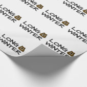 Papier Cadeau Long hiver (Coin)