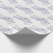 Papier Cadeau Long Island The Hamptons Map VC 2 (Coin)