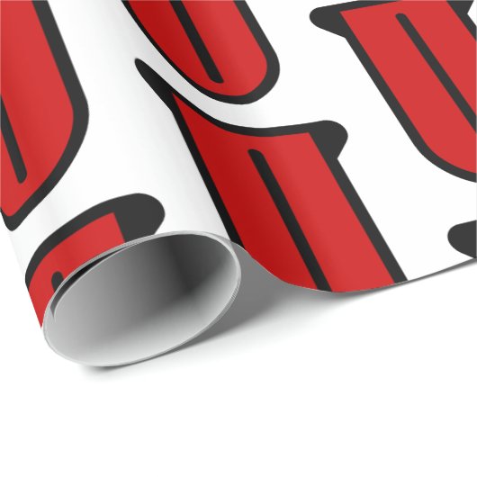 Papier Cadeau 👅 longue langue (Coin rond)