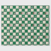 Papier Cadeau LOONEY TUNES™ Soccer Grid Pattern (Plat)