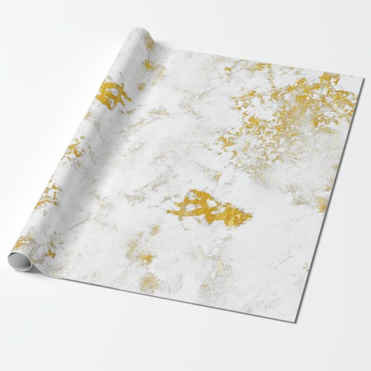 Papier Cadeau L'or scinde Texture. Elément de conception de trai (Déroulé)