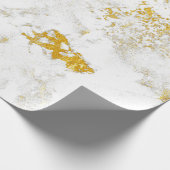 Papier Cadeau L'or scinde Texture. Elément de conception de trai (Coin)