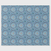 Papier Cadeau L'Orient bleu (Plat)
