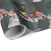 Papier Cadeau Loriots (Coin rond)