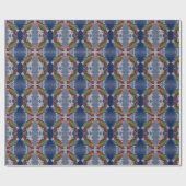 Papier Cadeau Lory à cou noir (Plat)