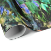 Papier Cadeau Los Nenufares (nénuphars) par Claude Monet (Coin rond)