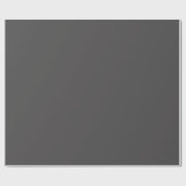 Papier Cadeau Lot classique : rouleau de papier à envelopper gri (Plat)