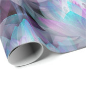 Papier Cadeau Lotus en amour.... (Coin rond)