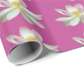 Papier Cadeau Lotus sacré (Coin rond)