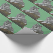 Papier Cadeau Loup (Coin)