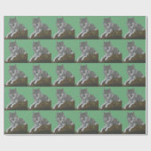 Papier Cadeau Loup (Plat)