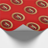 Papier Cadeau Loup de Capitoline (Coin)
