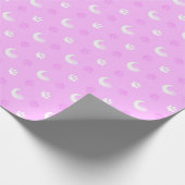 Papier Cadeau Loup-Garou Rose (Coin)