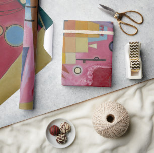 Papier Cadeau Lourde Rouge de Wassily Kandinsky