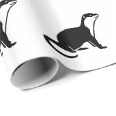 Papier Cadeau Loutre (Coin rond)