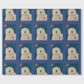Papier Cadeau Loutre de mer (Plat)