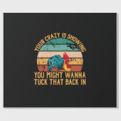 Papier Cadeau Louvain de poulet | Vous Pourriez Vouloir Chauffer (Plat)