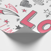 Papier Cadeau Love (Coin)