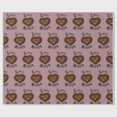 Papier Cadeau Love Bites (Plat)