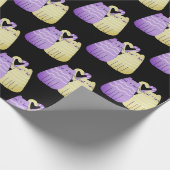 Papier Cadeau Love Cats on Black (Coin)