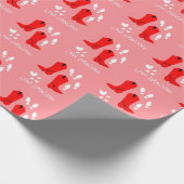 Papier Cadeau Love Country Line Dancing (Coin)