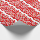 Papier Cadeau Love Heart Motif (Coin)