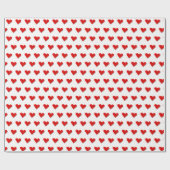 Papier Cadeau Love Heart Origami Vector Motif Valentine (Plat)