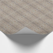 Papier Cadeau Love Hearts Sea Shells, Romantic Exotic Tropical (Coin)