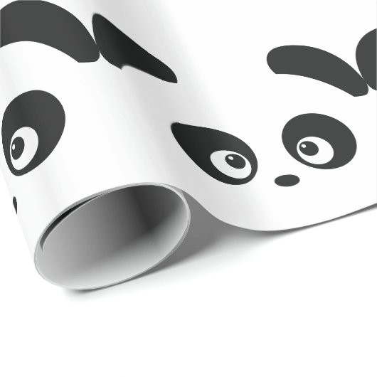 Papier Cadeau Love Panda® (Coin rond)