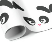 Papier Cadeau Love Panda® (Coin rond)
