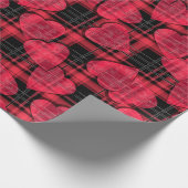 Papier Cadeau Love plaid (Coin)