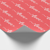 Papier Cadeau Love Valentine's day (Coin)