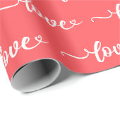 Papier Cadeau Love Valentine's day (Coin rond)