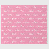 Papier Cadeau Love Valentine's day (Plat)