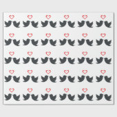 PAPIER CADEAU LOVEBIRDS (Plat)