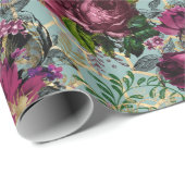 Papier Cadeau Lovely Bee Series Design 5 (Coin rond)