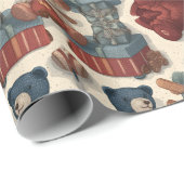 Papier Cadeau lovely  design (Coin rond)