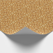 Papier Cadeau Lovely golden abstract pattern (Coin)