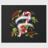 Papier Cadeau Lover| Juste une fille qui aime les tortues (Plat)