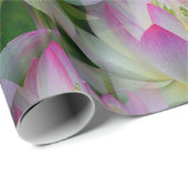 Papier Cadeau Loving Lotuses... (Coin rond)
