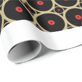 Papier Cadeau LPs et 45s (Coin rond)