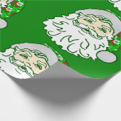 Papier Cadeau luau noël hawaïen santa claus (Coin)