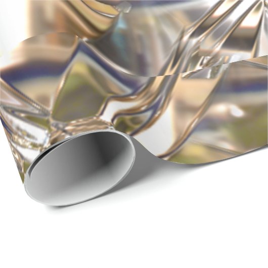 Papier Cadeau Lucent Markeid Élégant Chic (Coin rond)